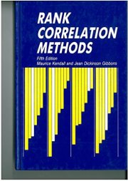 Couverture : Rank correlation methods