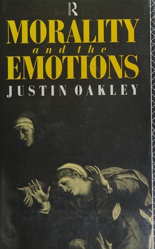 Couverture : Morality and the emotions