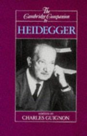 Couverture : The Cambridge companion to Heidegger