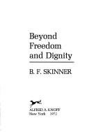 Couverture : Beyond Freedom and Dignity