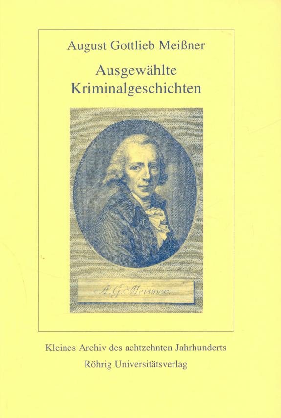 Couverture : Ausgewählte Kriminalgeschichten