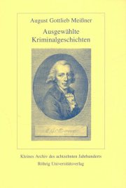 Couverture : Ausgewählte Kriminalgeschichten