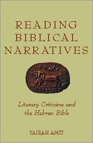 Couverture : Reading biblical narratives