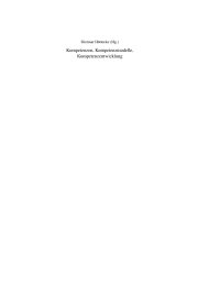 Couverture : Kompetenzen, Kompetenzmodelle, Kompetenzentwicklung