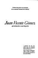 Couverture : Juan Vicente Gómez