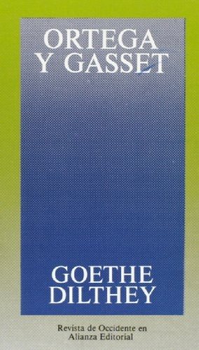 Couverture : Goethe, Dilthey
