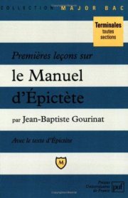 Couverture : Premières leçons sur le Manuel d'Epictète