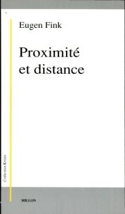 Couverture : Proximité et distance. Essais et conférences phénoménologiques
