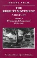 Couverture : The kibbutz movement