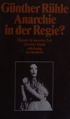 Couverture : Anarchie in Der Regie