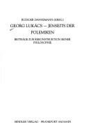 Couverture : Georg Lukács - jenseits der Polemiken