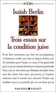Couverture : Trois essais sur la condition juive