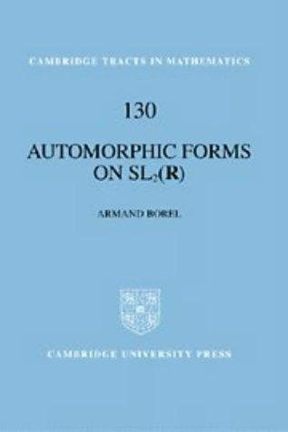 Couverture : Automorphic forms on SL₂(R)