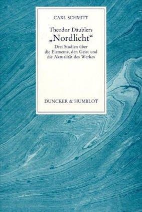 Couverture : Theodor Däublers ' Nordlicht'.