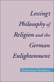 Couverture : Lessing's philosophy of religion and the German Enlightenment