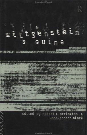 Couverture : Wittgenstein and Quine