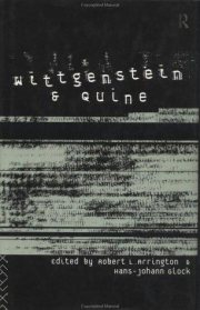 Couverture : Wittgenstein and Quine