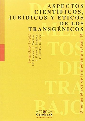 Couverture : Aspectos científicos, jurídicos y éticos de los transgénicos