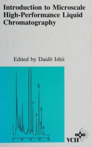Couverture : Introduction to microscale high-performance liquid chromatography