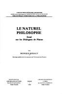 Couverture : Le Naturel philosophe