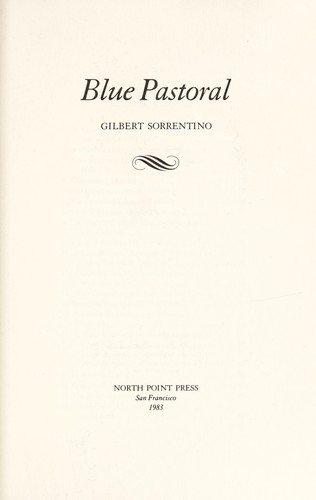 Couverture : Blue pastoral