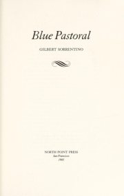 Couverture : Blue pastoral
