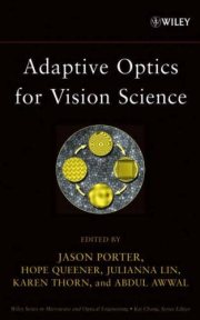 Couverture : Adaptive optics for vision science