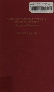 Couverture : The contemporary praxis of the fantastic