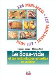 Couverture : Le sous-vide et les technologies actuelles en cuisine
