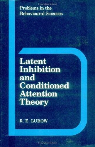 Couverture : Latent inhibition and conditioned attention theory