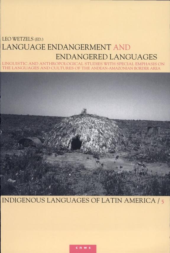 Couverture : Language Endangerment and Endangered Languages