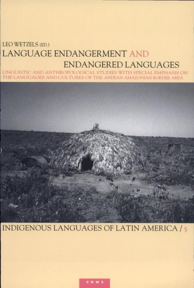 Couverture : Language Endangerment and Endangered Languages