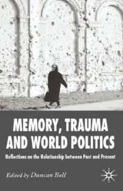 Couverture : Memory, Trauma and World Politics