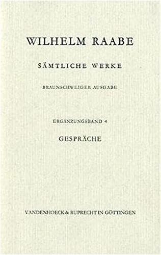 Couverture : Gespräche