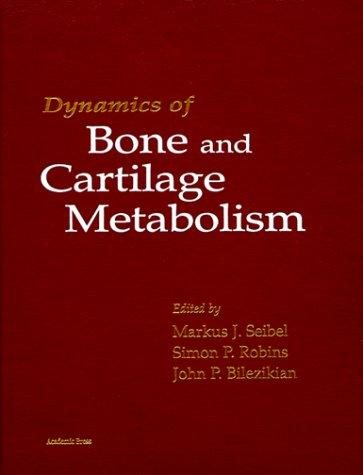 Couverture : Dynamics of bone and cartilage metabolism