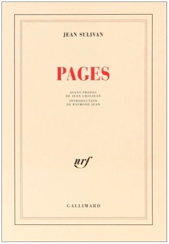 Couverture : Pages