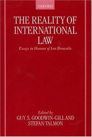 Couverture : The reality of international law