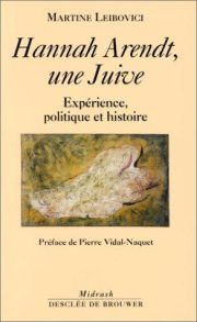 Couverture : Hannah Arendt, une Juive