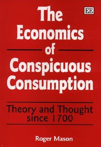 Couverture : The Economics of Conspicuous Consumption