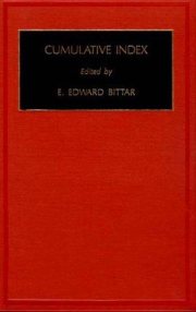 Couverture : Cumulative Index (Fundamentals of Medical Cell Biology. A Multi-Volume Work)