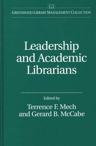 Couverture : Leadership and academic librarians