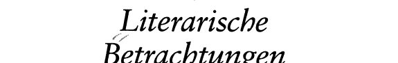 Couverture : Literarische Betrachtungen zur Musik