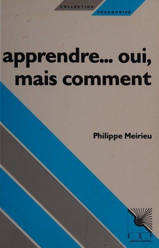 Couverture : Apprendre ... oui, mais comment