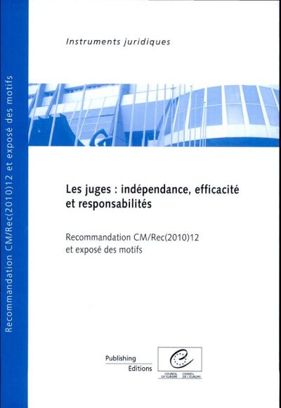 Couverture : Les juges