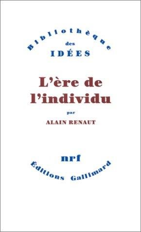 Couverture : L' ère de l'individu