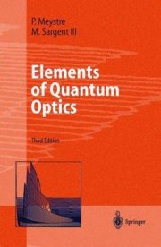 Couverture : Elements of quantum optics