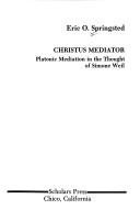 Couverture : Christus mediator