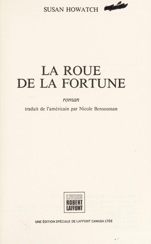 Couverture : La roue de la fortune