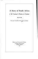 Couverture : A story of South Africa