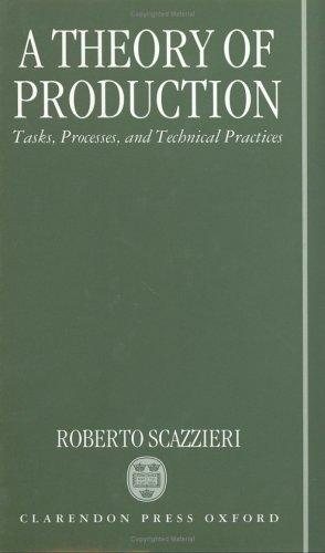 Couverture : A theory of production